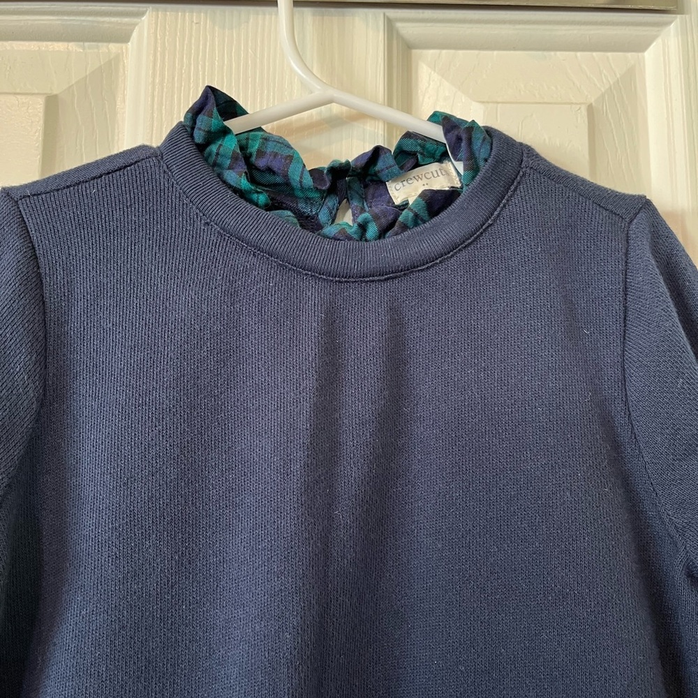 J Crew crewcuts size 6 sweatshirt dress - Picture 2 of 9